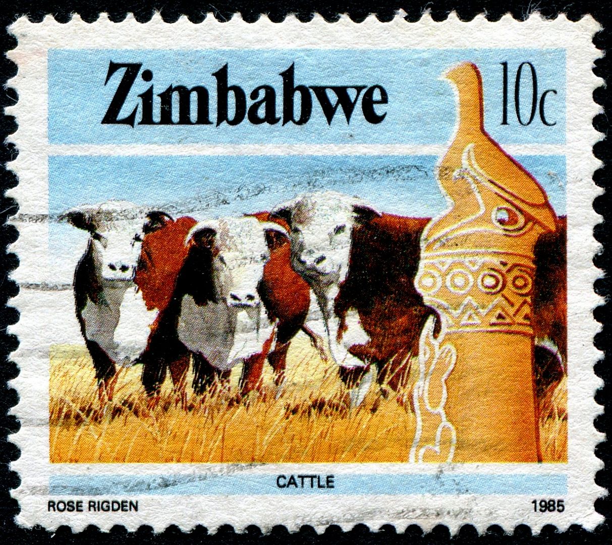 Zimbabwe Postage Stamp_1985 Postage stamps, Zimbabwe, Stamp
